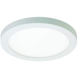HALO SMD4R6930WH SMD 3000K Integrated LED Surface Mount / Recessed Round Downlight Trim, 4'', White