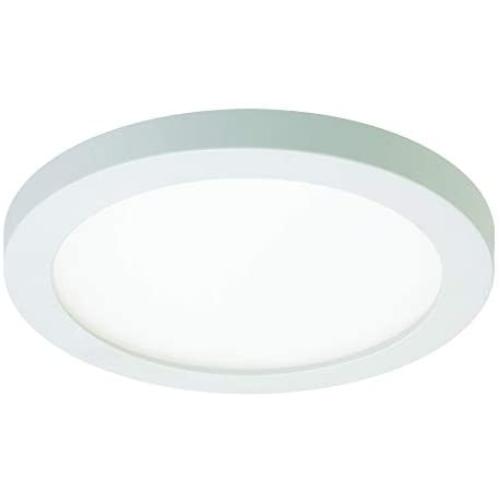 HALO SMD4R6930WH SMD 3000K Integrated LED Surface Mount / Recessed Round Downlight Trim, 4'', White
