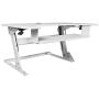Kantek Sit to Stand Desktop Riser, White (STS900W)