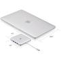 IOGEAR Compact USB-C Docking Station with PD Pass-Thru (GUD3C03)