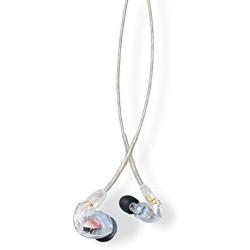 Shure SE425-CL Professional Sound Isolating Earphones with Dual High Definition MicroDrivers, Secure In-Ear Fit - Clear