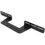 Sonos Beam Wall Mount Bracket, Black, Includes Mounting Hardware Kit to Hang Your Soundbar, Designed in The UK by Soundbass