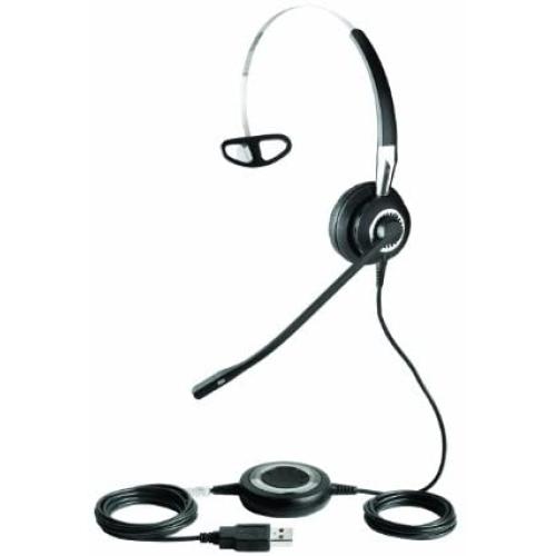 Jabra BIZ 2400 USB MS Mono Lync Optimized Corded Headset for Softphone and Mobile Phone