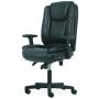 Sadie High-Back Leather Office/Computer Chair - Ergonomic Adjustable Swivel Chair with Lumbar Support (HVST331)