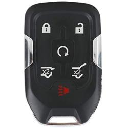Smart Key Fob Shell Case Fit for 2014 2015 2016 2017 Chevy Tahoe Suburban/GMC Yukon