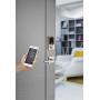 Weiser (by Kwikset) Premis Electronic Touchscreen SmartKey Deadbolt Lock, Works with Apple HomeKit, Siri Voice Control, & Apple TV. Satin Nickel, 9GED22000-001-US15