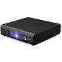 Mini Projector Portable 3D DLP-Link Smart Video for iOS/Android Phone Wireless Screen Sharing Support 4K 400 Ansi Lumens Android OS Powerful Speakers Dual WiFi Bluetooth HDMI Keystone Correction