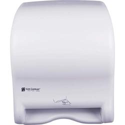 San Jamar T8400WH Smart Essence Classic Hands Free Paper Towel Dispenser, White