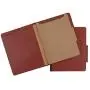 Amazon Basics Classification Folder- 100% Recycled, 1 Divider, 2'' Embedded, Letter, Red, 10 per Box