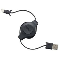 EDG - Apple MFI Certified Retractable Lightning Cable | Charge and Sync Lightning to USB - 3.5 Feet