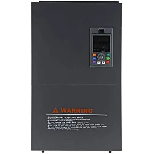 ATO 20 hp 15 kW VFD, Single Phase to Three Phase VFD Variable Frequency Drive CNC Motor Inverter Converter for Spindle Speed Control (20 hp 15 kW)