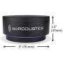 IsoAcoustics Iso-Puck Series Acoustic Isolators (Iso-Puck 76, 40 lbs or Less/Unit, 2-Pack)