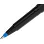 Sanford Uniball Roller Stick Pen, 0.5mm Micro Point, Blue Ink, Dozen (60153)