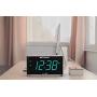 Emerson SmartSet Alarm Clock Radio with Bluetooth Speaker, Charging Station/Phone Chargers with USB port for iPhone/iPad/iPod/Android and Tablets, ER100301