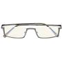 Blue Light Filter Glasses Men Women Reading Computer Half-rim Reader Eyeglasses