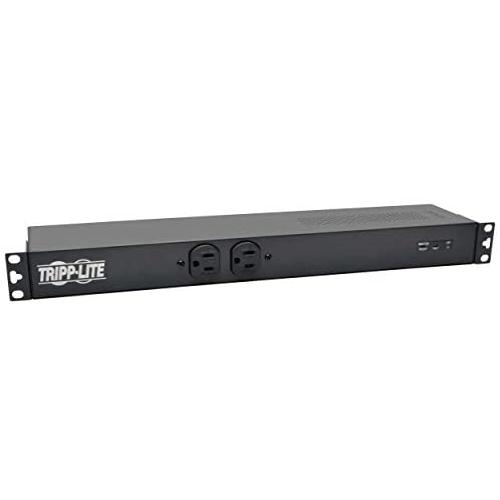 Tripp Lite PDU 1.92kW, 120V, Single-Phase Basic PDU with Isobar Surge Protection - 3840 Joules, 14 Outlets, L5-20P Input (5-20P Adapter), 6 ft. Cord, 1U (PDUH20-ISO6)