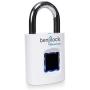 BenjiLock By Hampton 43MM Fingerprint Padlock, White