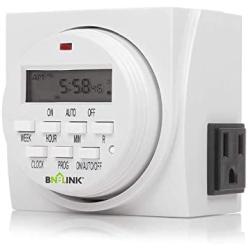 BN-LINK 7 Day Heavy Duty Digital Programmable Timer
