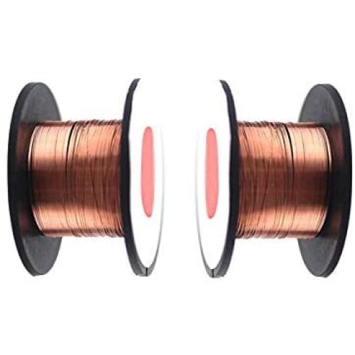 Welding Wire, 2 Rolls of Copper Wire for Mobile Phone Computer Motherboard Repair Cable, Gold