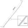 Nylon Zip Ties (Pack of 1000pcs) 8 Inch with Self Locking Cable Ties (White)