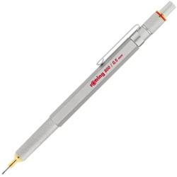 rOtring 1904449 800 Retractable Mechanical Pencil, 0.5 mm, Silver Barrel