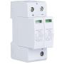 Voltage Surge Arrester Device, 2P Surge Protective Device DC Photovoltaic Lightning Protector Low-voltage Arrester 3.0KV (2P20KA)