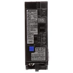 Murray MPA115AFC 15-Amp Single Pole 120-volt Plug-On Combination AFCI Breaker