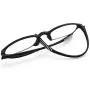 Mcoorn Computer Blue Light Blocking Reading Glasses(Flexible and Lightweight) Plastic Portable Readers, Single Black, +1.75 diopters