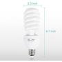 Emart Full Spectrum Light Bulb, 2 x 45W 5500K CFL Daylight for Photography Photo Video Studio Lighting