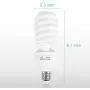 Emart Full Spectrum Light Bulb, 2 x 45W 5500K CFL Daylight for Photography Photo Video Studio Lighting