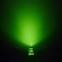 Chanzon 100 pcs 3mm Green LED Diode Lights (Clear Flat Transparent DC 3V 20mA) Bright Lighting Bulb Lamps Electronics Components Indicator Light Emitting Diodes
