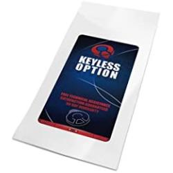 KeylessOption Keyless Entry Remote Control Car Key Fob Replacement for 15912860 -Blue (Pack of 2)