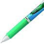Pentel Gel Ink Pen, EnerGel RTX Retractable Gel Pen, Fine Point, Needle Tip, Green Ink, Box of 12 (BLN75-D), 0.5mm Needle