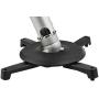 StarTech.com Universal Ceiling Projector Mount - Heavy Duty Height Adjustable/Extendable Pole Mount 5-22.7'' from Ceiling - 33lb (15kg) - Tilt/Rotate - Hanging Projector Mount w/Bracket