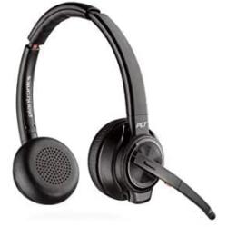 Plantronics SAVI 8200 Series W8220 Wireless DECT Headset System, Built for UC Applications & Soft Phones from Avaya, Cisco, Skype (Renewed)