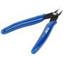 Professional Pliers Cutter Electronic Flush Wire Cutter Carbon Steel Cutting Nippers for Electrical Jewelry making (Blue)