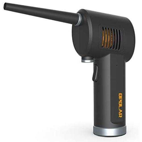 Compressed Air Duster, New Generation Canned Air, 33000 RPM Electric Air Can for Computer Keyboard Electronics Cleaning, 6000mAh Rechargeable Battery, Reusable Dust Destroyer