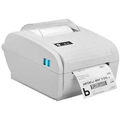 TEROW T9210 USB Desktop Thermal Label Printer 4X6 Barcode Printer 110mm Wide Adjustable 180mm/s High-Speed Printing Direct Thermal Printer for Label/Filing/Mailing/Home/Office Compatible with Windows