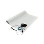 Bertech - 1059-2x3GKT -1059 ESD Mat Kit (Made in USA), 2 Feet Wide x 3 Feet Long x 0.094 Inches Thick, Gray, Includes a Wrist Strap and Grounding Cord, RoHS and REACH Compliant