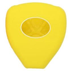 SEGADEN Silicone Cover Protector Case Holder Skin Jacket Compatible with TOYOTA 4 Button Remote Key Fob CV2416 Yellow