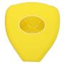 SEGADEN Silicone Cover Protector Case Holder Skin Jacket Compatible with TOYOTA 4 Button Remote Key Fob CV2416 Yellow