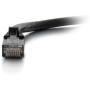 C2G/ Cables to Go 26969 Cat5e Cable - Snagless Unshielded Ethernet Network Patch Cable, Black (1 Foot, 0.30 Meters)