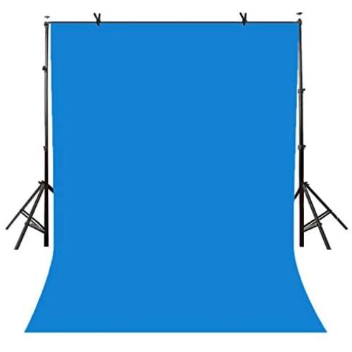 Lyly County 5x7ft Photography Studio Non-Woven Backdrop Blue Backdrop Solid Color Backdrop Navy Blue Simple Background LY077