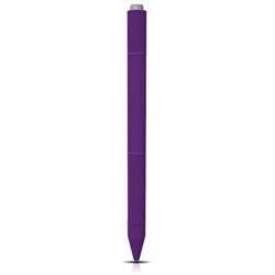 AWINNER Silicone Case Compatible with Surface Pen Holder Sleeve Skin Pocket Cover Accessories for 2017 New Surface Pen,with Protective Nib Covers (Purple)