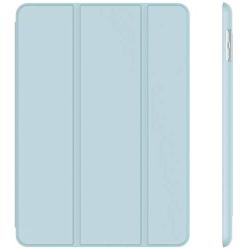 JETech Case for iPad (9.7-Inch, 2018/2017 Model, 6th/5th Generation), Smart Cover Auto Wake/Sleep, Light Blue