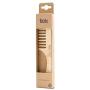 TEK Hair Comb in ash Wood with Wide Teeth and Handle - Handmade in Italy