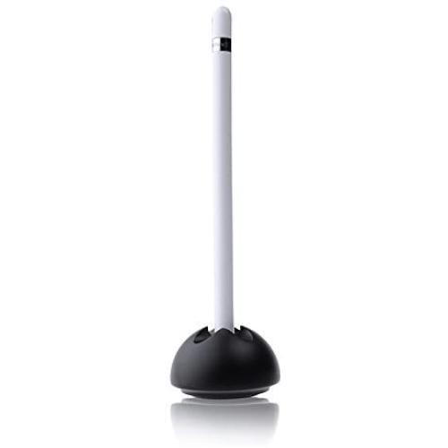 Thankscase Mushroom Stand for Apple Pencil, Solid Aluminum Stand for Apple Pencil, Stand Horizontally and Vertically for Apple Pencil.(Black)