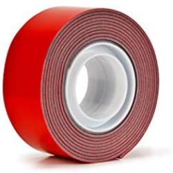 Scotch Heavy-Duty Exterior Mounting Tape, Holds 5 lb, 1''x60''