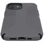 Speck Products Presidio2 Grip iPhone 12, iPhone 12 Pro Case, Graphite Grey/Graphite Grey/Bold Red (138487-9309)
