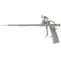 Wendry Stainless Steel Caulking Foaming Gun, Foam Expanding Spray Gun Sealant Dispensing PU Insulating Applicator Tool Easy to Use and Clean